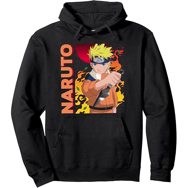 Amazon.com: Elbenwald Naruto Oversize Hoodie for Men Women Unisex